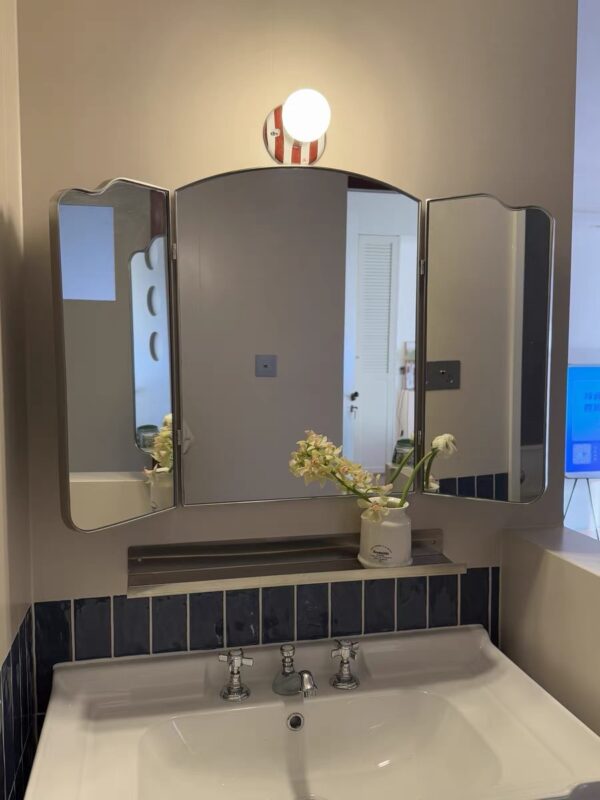 Tri-Fold Bass Mirror