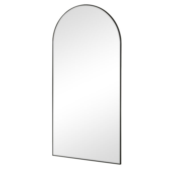 Arch Aluminium Full Length Mirror 180x80cm (Black)
