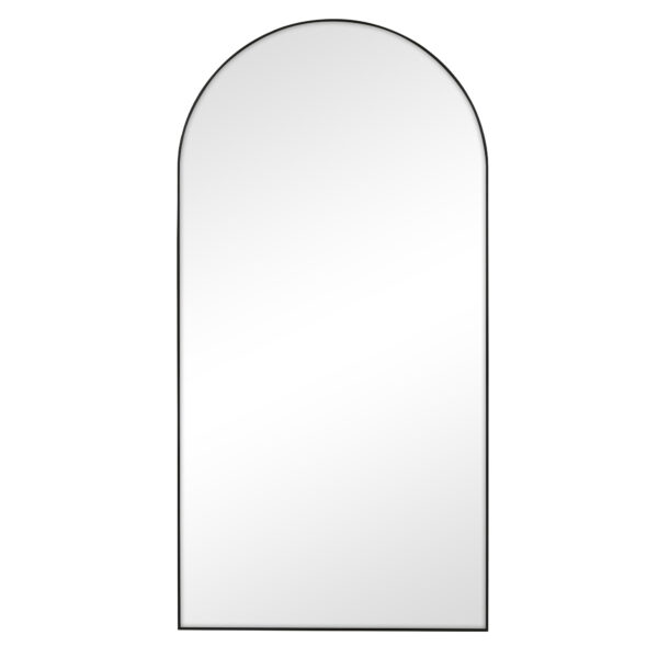 Arch Aluminium Full Length Mirror 180x80cm (Black)