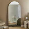 Arch Aluminium Full Length Mirror 180x80cm (Rose Gold)