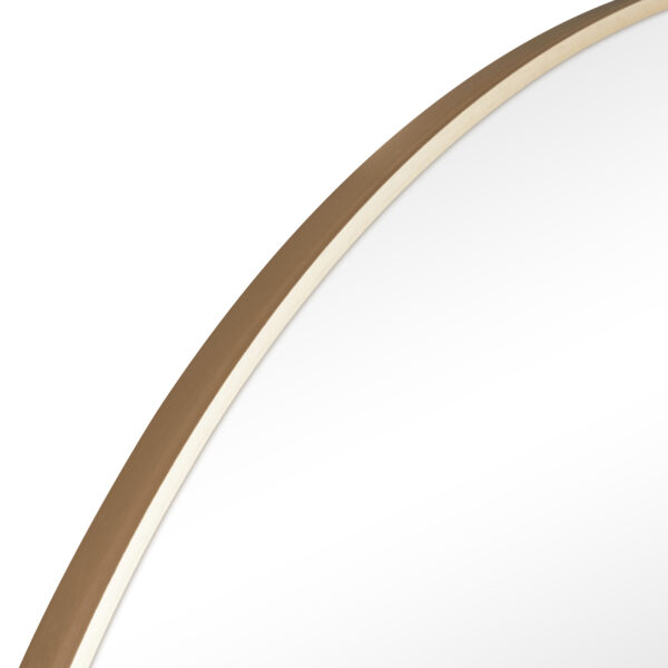 Arch Aluminium Full Length Mirror 180x80cm (Rose Gold)