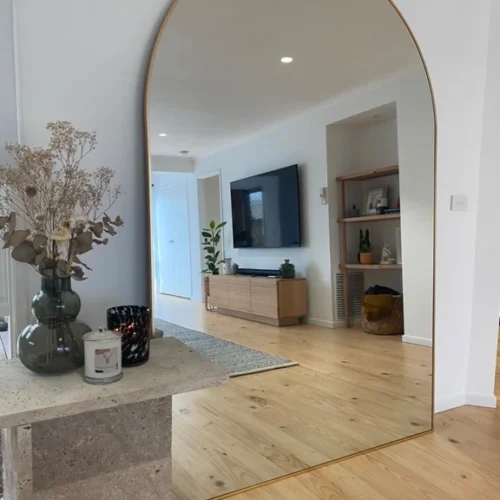 Ultra-Thin Arched Full-Length Mirror